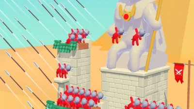 Archery Bastions: Захват замка Мод [Много денег] на Андроид - скриншот геймплея 2