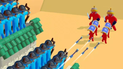 Геймплей Archery Bastions: Захват замка Мод [Много денег] на Андроид - скриншот 3