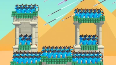 Скриншот Archery Bastions: Захват замка Мод [Много денег] на Андроид на Андроид