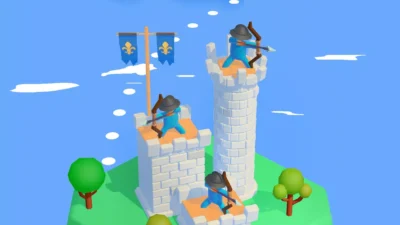 Геймплей Archery Bastions: Захват замка Мод [Много денег] на Андроид - скриншот 8