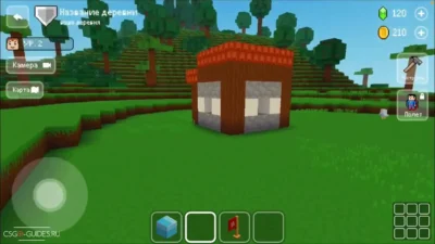 Block Craft 3D Мод [Много денег] на Андроид - скриншот геймплея 2