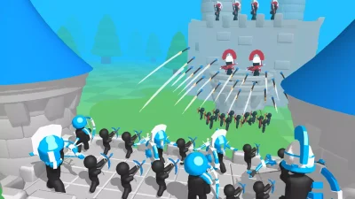 Скриншот Merge Archers Мод [Бесплатные покупки] на Андроид на Андроид