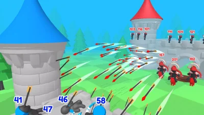 Геймплей Merge Archers Мод [Бесплатные покупки] на Андроид - скриншот 3