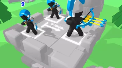 Скриншот игры Merge Archers Мод [Бесплатные покупки] на Андроид 5