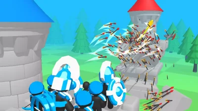Геймплей Merge Archers Мод [Бесплатные покупки] на Андроид - скриншот 8