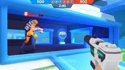 Геймплей FRAG Pro Shooter Мод [Бесплатные покупки] на Андроид - скриншот 3