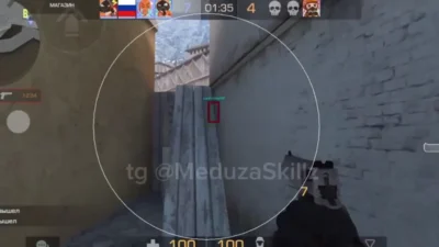 MeduzaSkillz Мод [AIM бот] на Андроид - скриншот геймплея 2