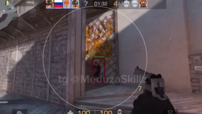 Геймплей MeduzaSkillz Мод [AIM бот] на Андроид - скриншот 3