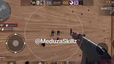 Скриншот MeduzaSkillz Мод [AIM бот] на Андроид на Андроид
