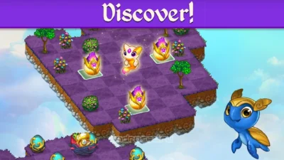 Merge Dragons! Мод [Бесплатные покупки] на Андроид - скриншот геймплея 2