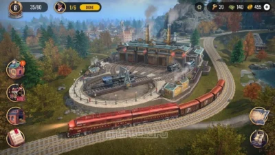 Railroad Empire: Игра в поезда Мод [Много ресурсов] на Андроид мод - скриншот игры