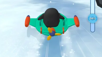 Скриншот игры Sled Surfers Мод [Всё открыто] на Андроид 5