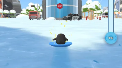 Скриншот Sled Surfers Мод [Всё открыто] на Андроид на Андроид