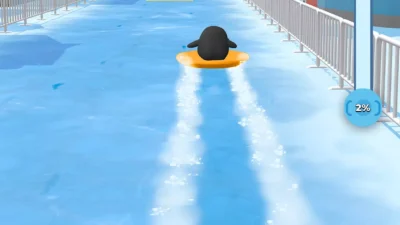 Sled Surfers Мод [Всё открыто] на Андроид - скриншот геймплея 7