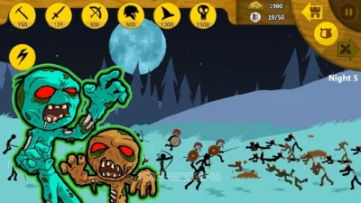Stick War: Legacy Мод [Бесплатные покупки] на Андроид - скриншот геймплея 2