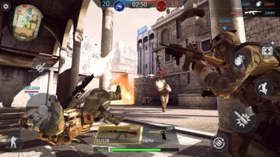 Скриншот игры Читы на Читы для FPS Strike Ops: Modern Arena [Мод-меню] 5