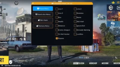 Читы на PUBG MOBILE [Мод-меню] - скриншот геймплея 2