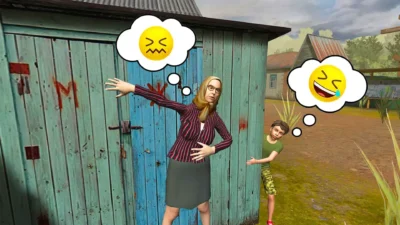 Побег Пацана 2 Деревня Runaway Мод [Бессмертие] на Андроид - скриншот геймплея 2