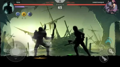 Геймплей Shadow Fight 2 Мод [Много гемов] на Андроид - скриншот 3