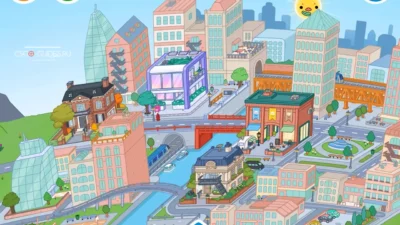 Скриншот Toca Boca World Мод [Много монет] на Андроид на Андроид