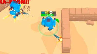 Armored Robots: Mech Battle Мод [Всё открыто] на Андроид - скриншот геймплея 2