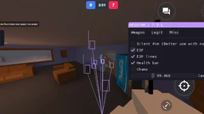 Скриншот Block Strike Мод [God Mode] на Андроид на Андроид