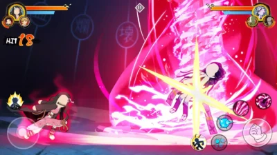Скриншот Stick Demon Shadow Fight Мод [Много денег] на Андроид на Андроид