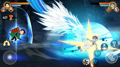 Stick Demon Shadow Fight Мод [Много денег] на Андроид - скриншот геймплея 2