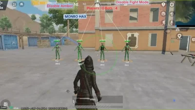 Мод PUBG Mobile 4.6 с читом MONRO HAX — ESP, валлхак и аимбот на Андроид